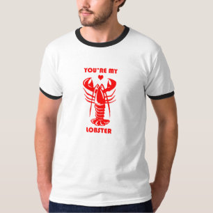 Camiseta Amigos Você É Minha Lagosta