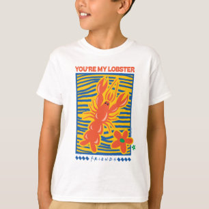 Camiseta AMIGOS™   Você é o meu gráfico de lagosta vibrante
