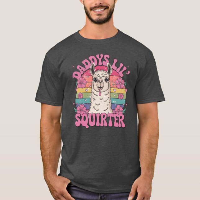 Camiseta Amiguinho esguichador do papai (Frente)