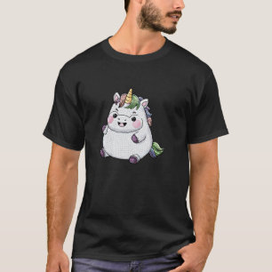 Camiseta Amigurumi Arte Unicórnio Cavalo Unicórnios Magia F