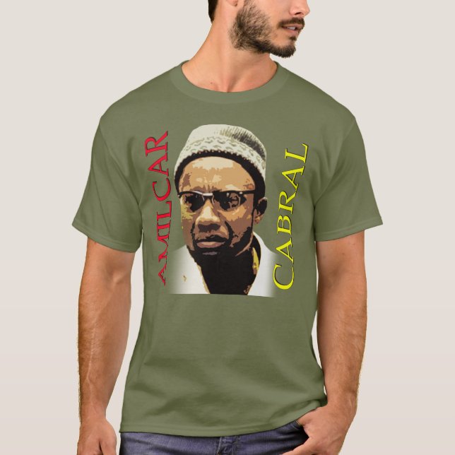 Camiseta Amilcar Cabral Pixed (Frente)