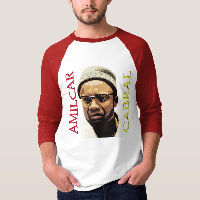Camiseta Amilcar Cabral Pixed (Frente)