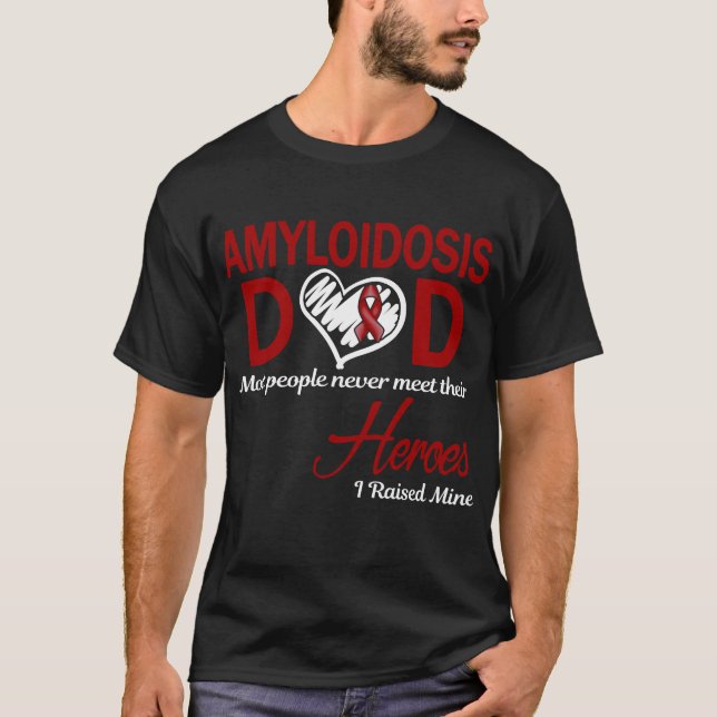 Camiseta Amiloidose Pai Eu Criei o Meu (Frente)