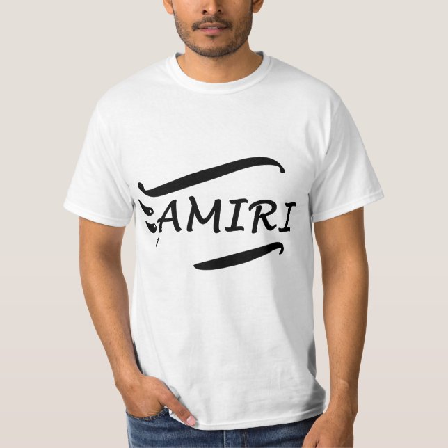 Camiseta amiri (Frente)