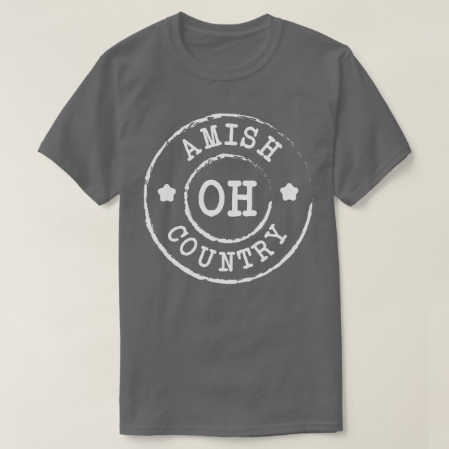 Camiseta Amish Country OH  Ohio  (Frente do Design)