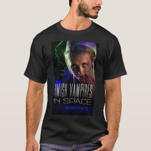 Camiseta Amish Vampires no Espaço