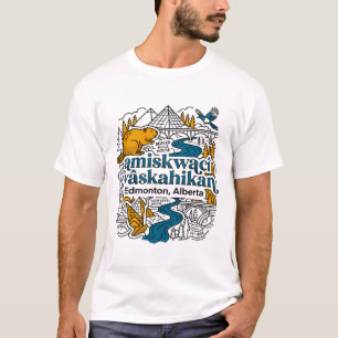 Camiseta Amiskwaciwaskahikan Casa Colinas de Castor Edmonto