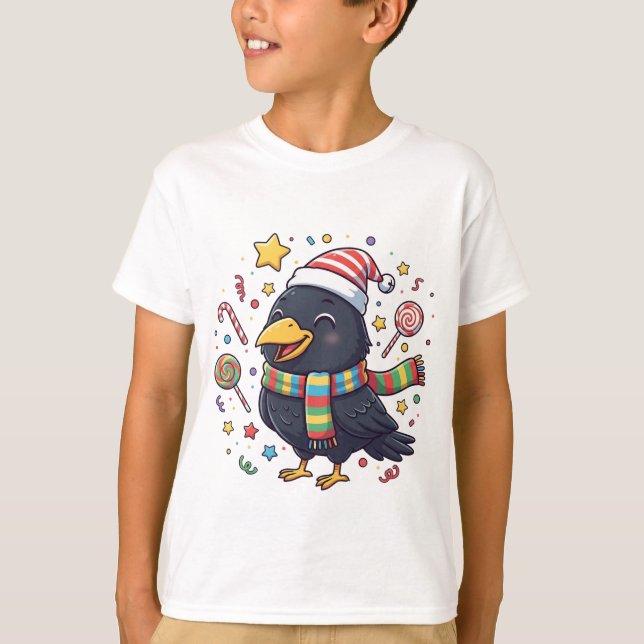 Camiseta AMITA | Happy Crow - Candy Fun (Frente)
