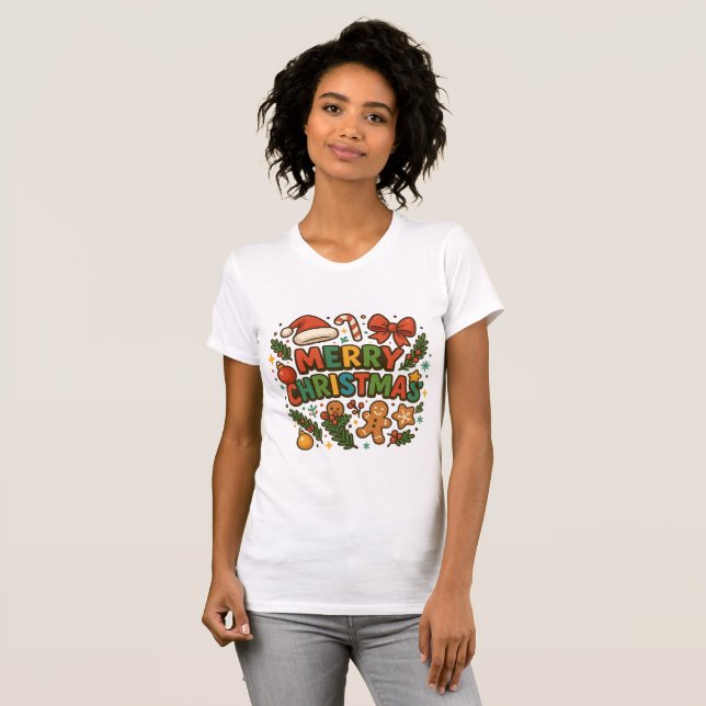 Camiseta AMITA | Merry Christmas Party Tee (Frente Completa)