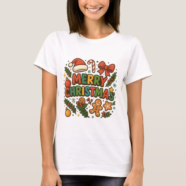 Camiseta AMITA | Merry Christmas Party Tee (Frente)
