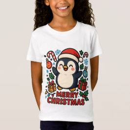 Camiseta AMITA | Merry Christmas Penguin