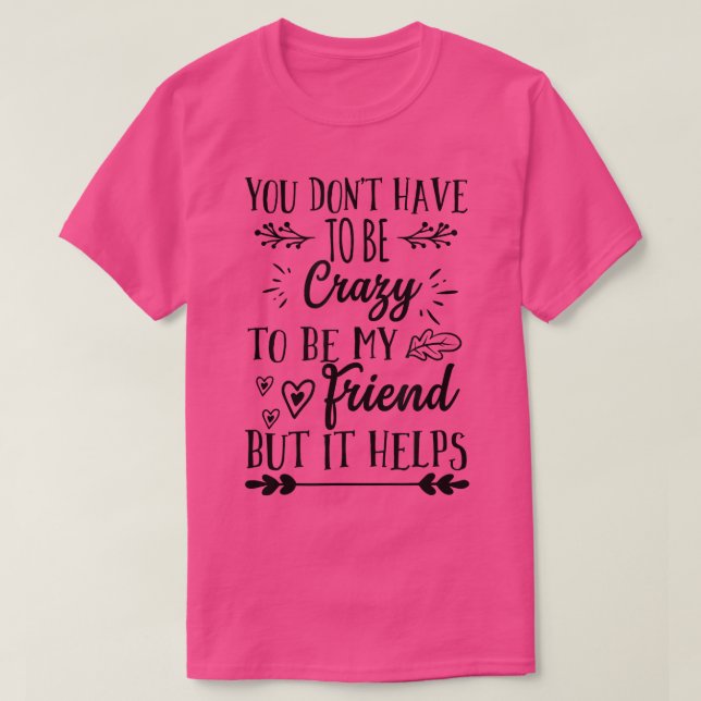 Camiseta Amizade 2 Melhores Amigos Bff Bestis Day Sayin (Frente do Design)