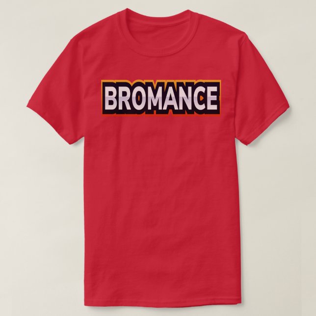 Camiseta Amizade Bromance Masculina (Frente do Design)