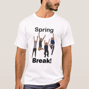 Camiseta Amizade de Férias de Primavera