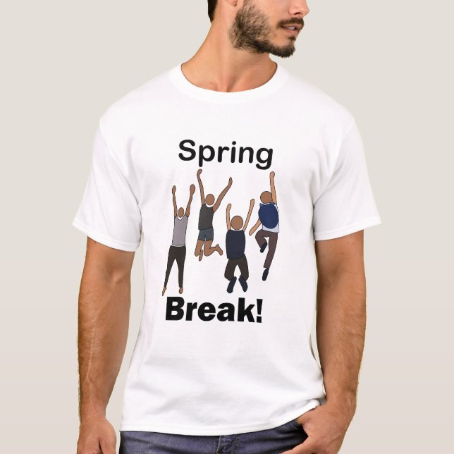 Camiseta Amizade de Férias de Primavera (Frente)