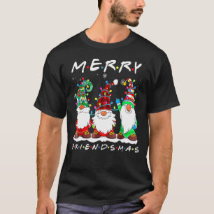 Camiseta amizade de natal e feliz