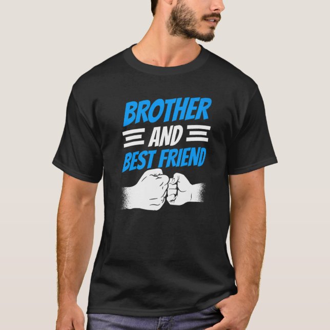 Camiseta Amizade Irmão E Melhor Equipe Irmã Amizade (Frente)