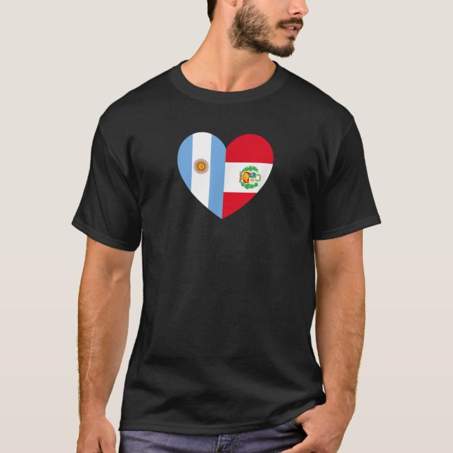 Camiseta Amizade para o Peru e a Argentina (Frente)