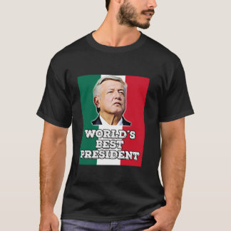 Camiseta AMLO Andres Manuel Lopez Obrador Presidente mexica
