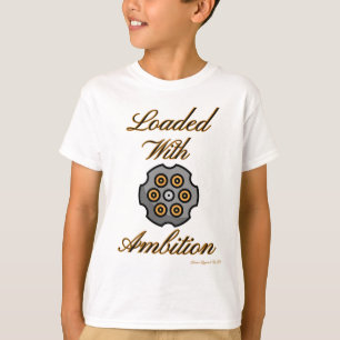 Camiseta Ammo Roupa USA Carregado com Ambition Boy