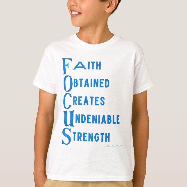 Camiseta Ammo Roupa USA Foco Camisa-T do Rapaz (Frente)