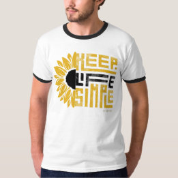 Camiseta Ammo Roupa USA Mantém a Vida Simples Ringer Mascul