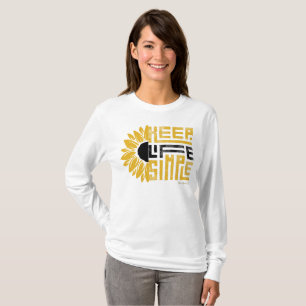 Camiseta AMMO Roupa USA Mantenha a vida simples Longa Folga
