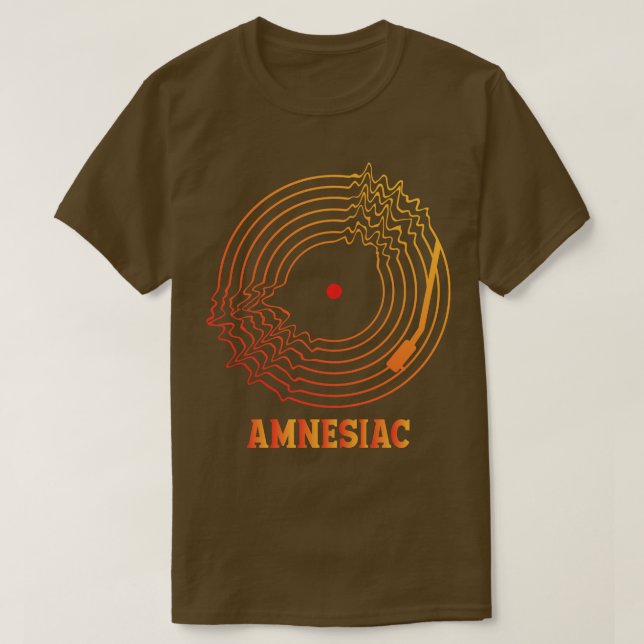 CAMISETA AMNESIAC RADIOHEAD 1 (Frente do Design)