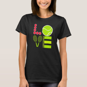 Camiseta Amo A Bola Tênis Tênis, Que Eu Chamei De Doente.