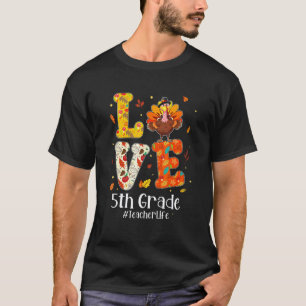 Camiseta Amo a vida de professor da 5ª série Peru Professor