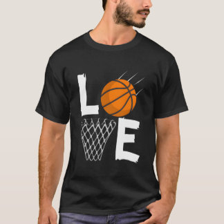Camiseta Amo Basquetebol Bball Para