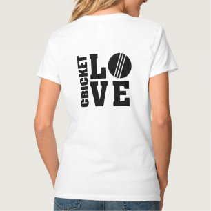 Camiseta Amo Cricket, Cricket.