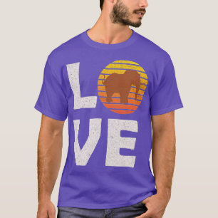 Camiseta Amo Elefantes Engraçado Elefante - 2