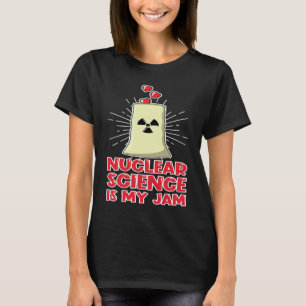 Camiseta Amo Engenheiro de Energia Renovável A Ciência Nucl