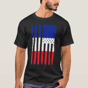 Camiseta Amo França Dia Nacional Bandeira Paris Heri