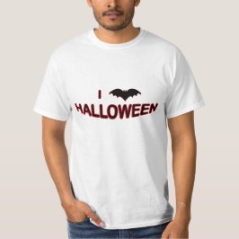 Camiseta Amo Halloween (BAT)