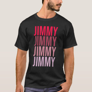 Camiseta Amo Jimmy Primeiro Nome Jimmy 1