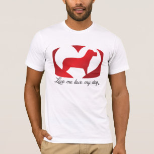 Camiseta Amo-me a amar o meu cão