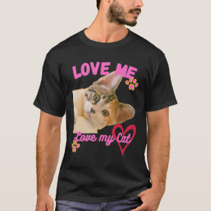 Camiseta Amo-me a minha Cat American World Collection