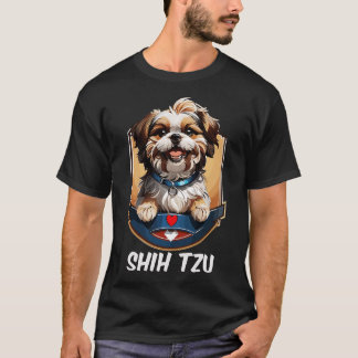 Camiseta Amo meu Shih tzu