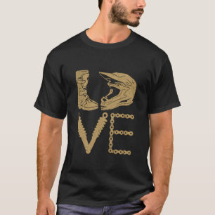 Camiseta Amo Motocross Enduro Bicicleta Motoqueiro Off Road