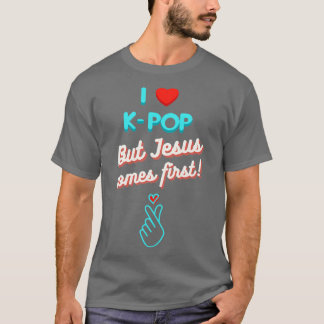 Camiseta Amo o KBut Jesus vem primeiro