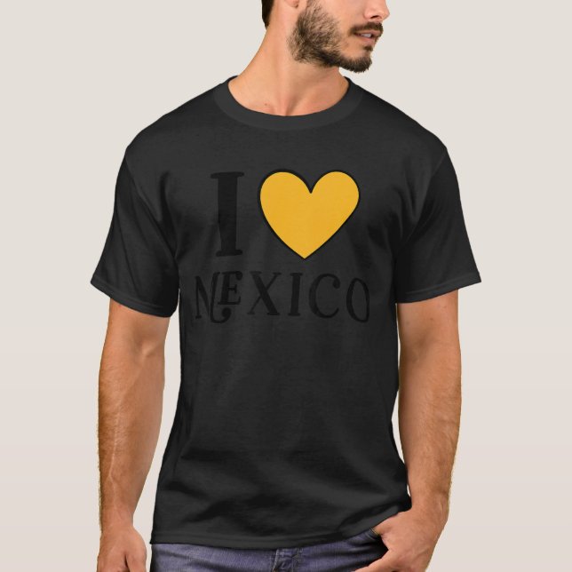 Camiseta Amo o México 9 (Frente)