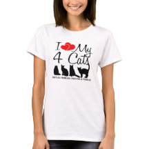 Amo Os Meus Quatro Gatos