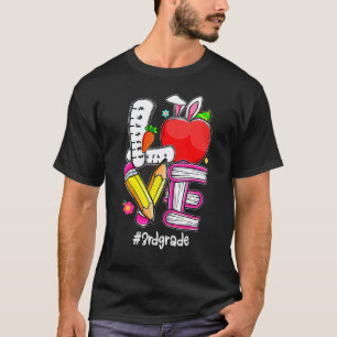 Camiseta Amo Páscoa 3º Ano Coelho Professor Coelho Feliz Pá