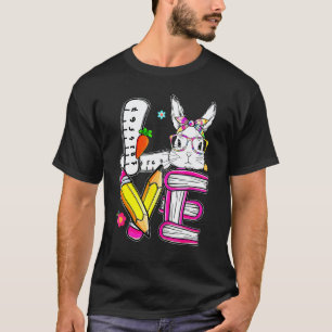 Camiseta Amo Páscoa Professor Coelho Fofo Feliz Páscoa 4