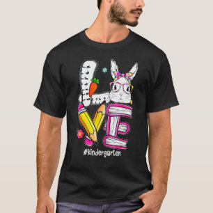Camiseta Amo professora de jardim de infância de Páscoa Bun