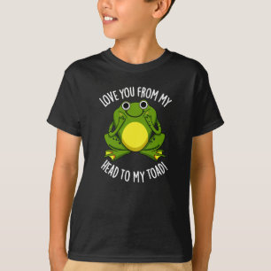 Camiseta Amo-Te Da Minha Cabeça Ao Meu Tapete Escuro BG
