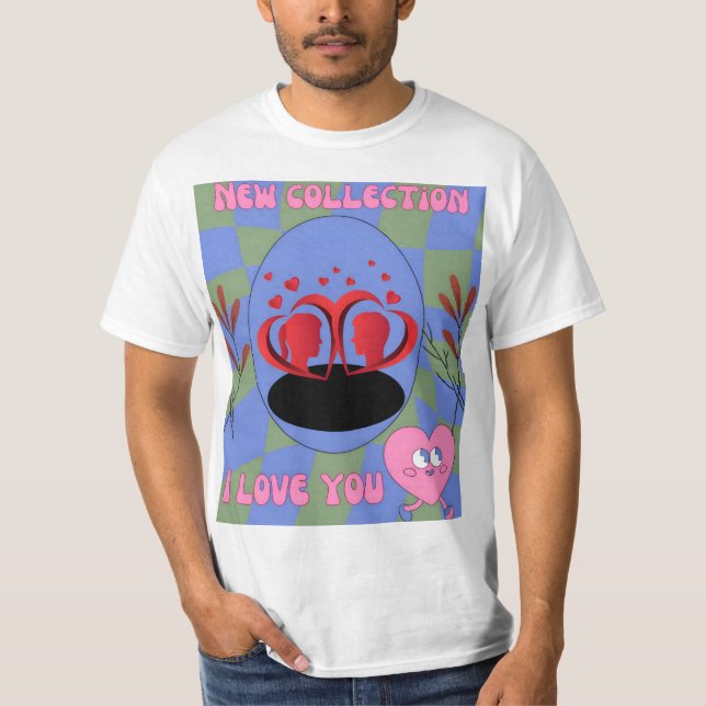 Camiseta "Amo-Te - Edição De Valor Minimalista" (Frente)