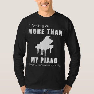 Camiseta Amo-te mais do que Pian